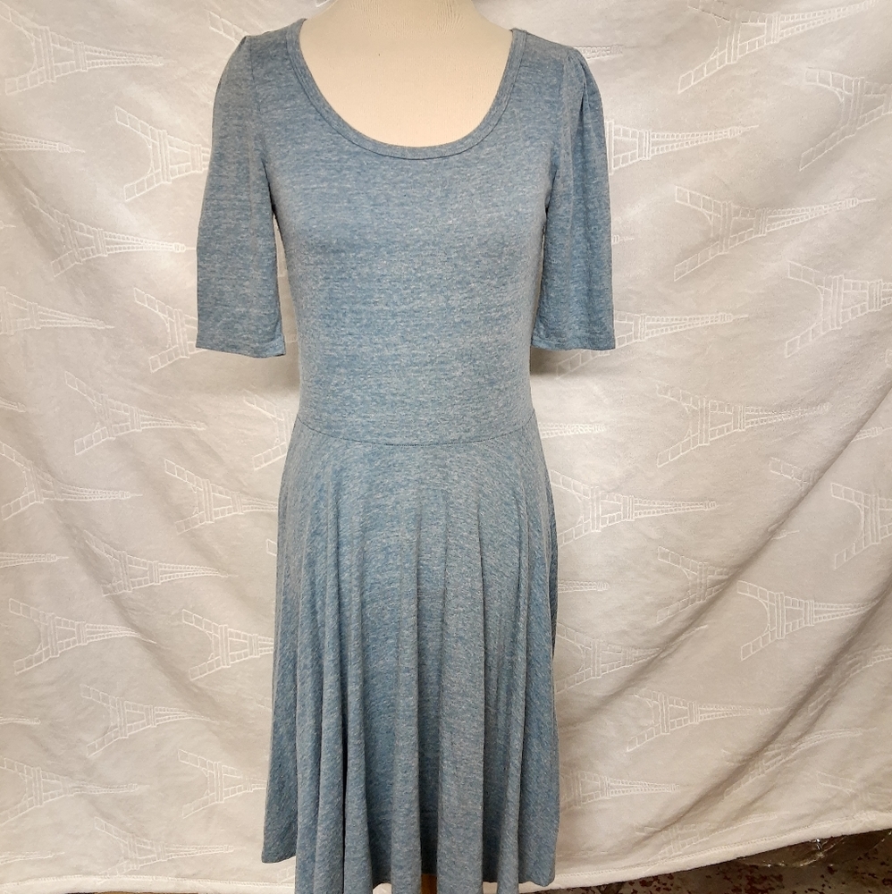 LulaRoe Sky Blue Dress
